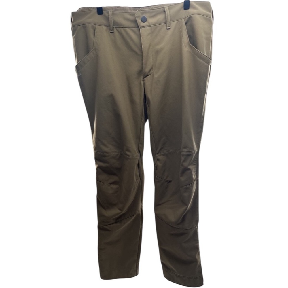 Quechua Hiking Pants Mens W36 L 34‎ Brown  Cotton Decathlon